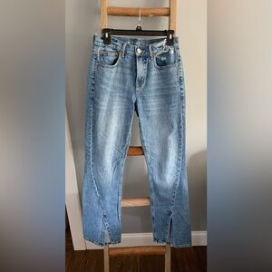 American Eagle women’s jeans split leg flare size 4
